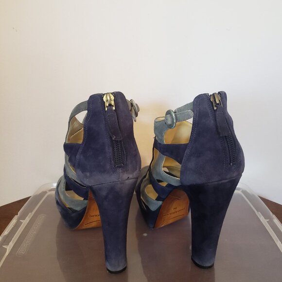 Enzo Angiolini Eamontie Two-tone Platform Heels - Picture 2 of 3